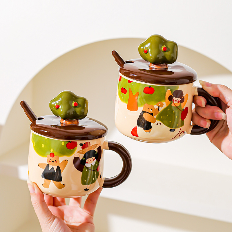Anime Merchandise Mugs - Barang Dagangan Anime Kartun Lucu Mug