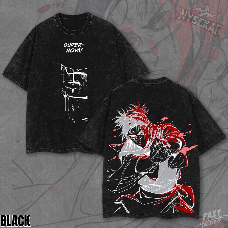 Jjk Anime Merchandise - Kaos Anime Choso, Kaos Grafis Supernova,