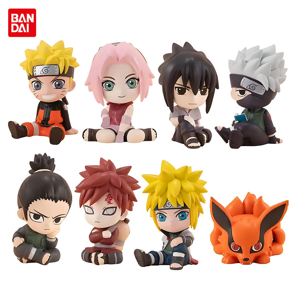 Rare Anime Merchandise - Set figur Anime Naruto Kakashi Sasuke