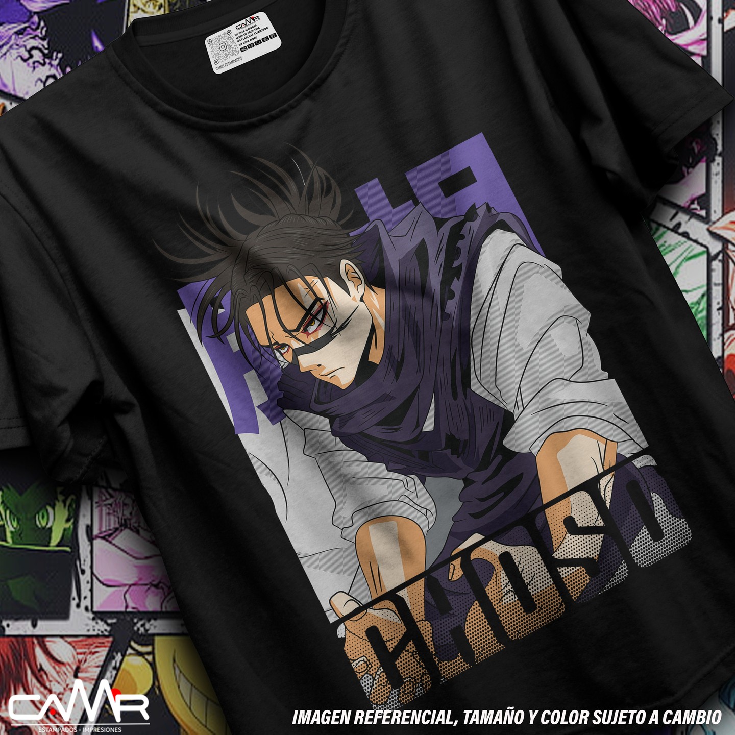 Jjk Anime Merchandise - Jujutsu kassen Choso kaus Anime Manga