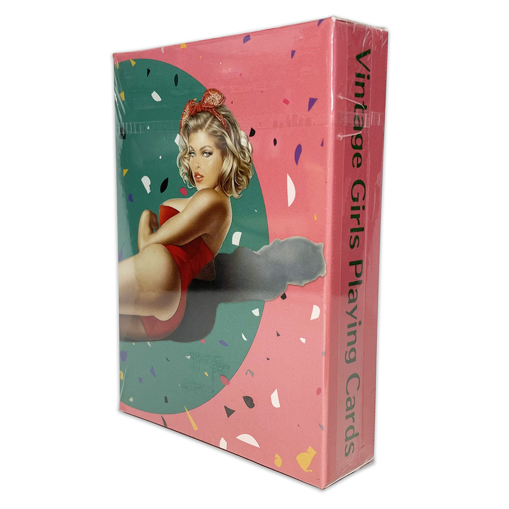 Themed Playing Card - Bikini wanita cantik seksi Retro Amerika