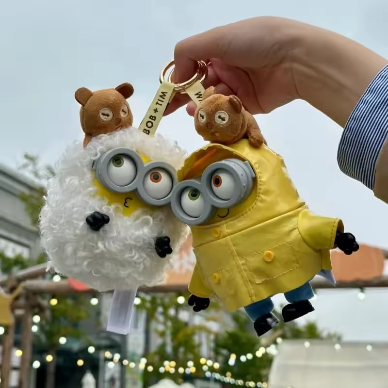 Baru & Populer BOB&TIM Minions - Anime Merchandise Figure ulasan dan harga