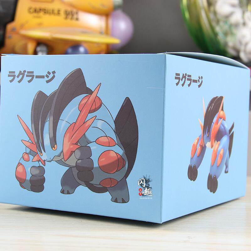 ​ ​ 9cm Mega Swampert Anime Fi - Anime Merchandise Figure ulasan dan harga