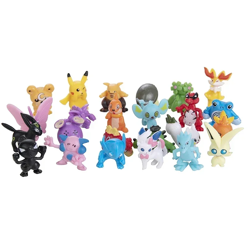 Figur Anime Pokemon 2-3CM Pika - Anime Merchandise Figure ulasan dan harga