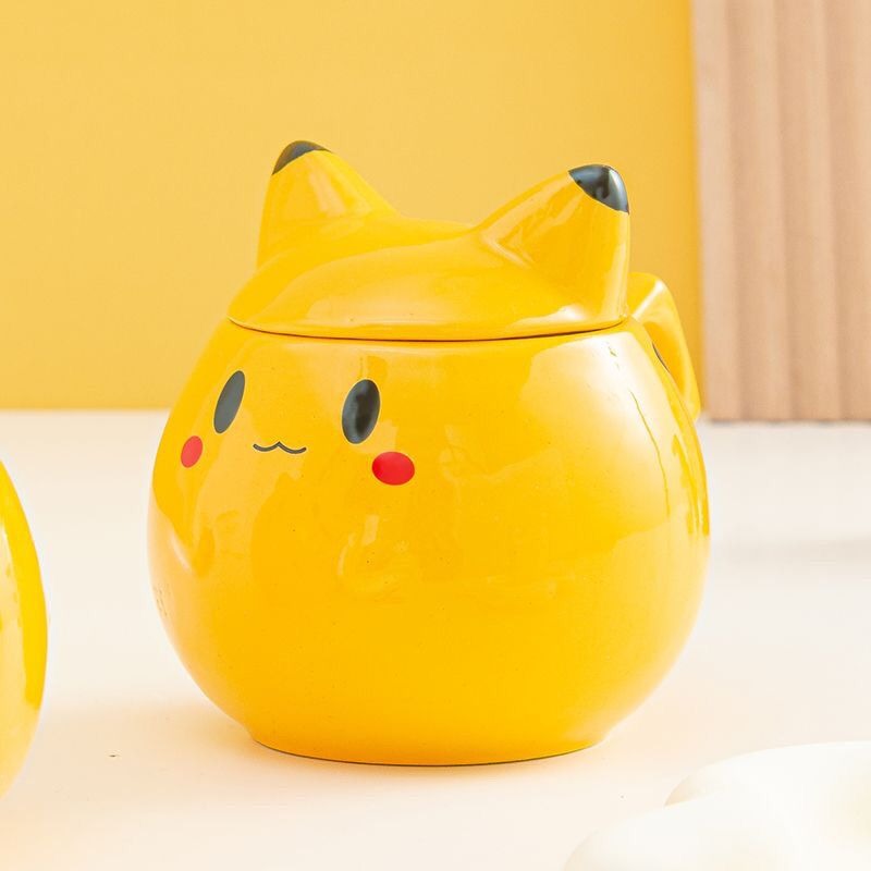 Mug Keramik Pikachu Kreatif 36 - Anime Merchandise Mugs ulasan dan harga
