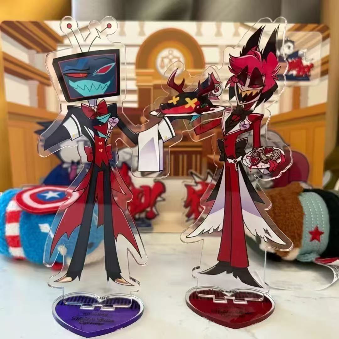 2pcs Aksesoris Anime Hazbin, F - Anime Manga Merchandise ulasan dan harga