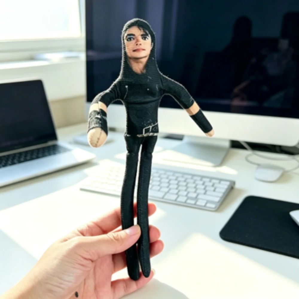 Michael Jackson Boneka Plush d - Anime Fan Merchandise ulasan dan harga