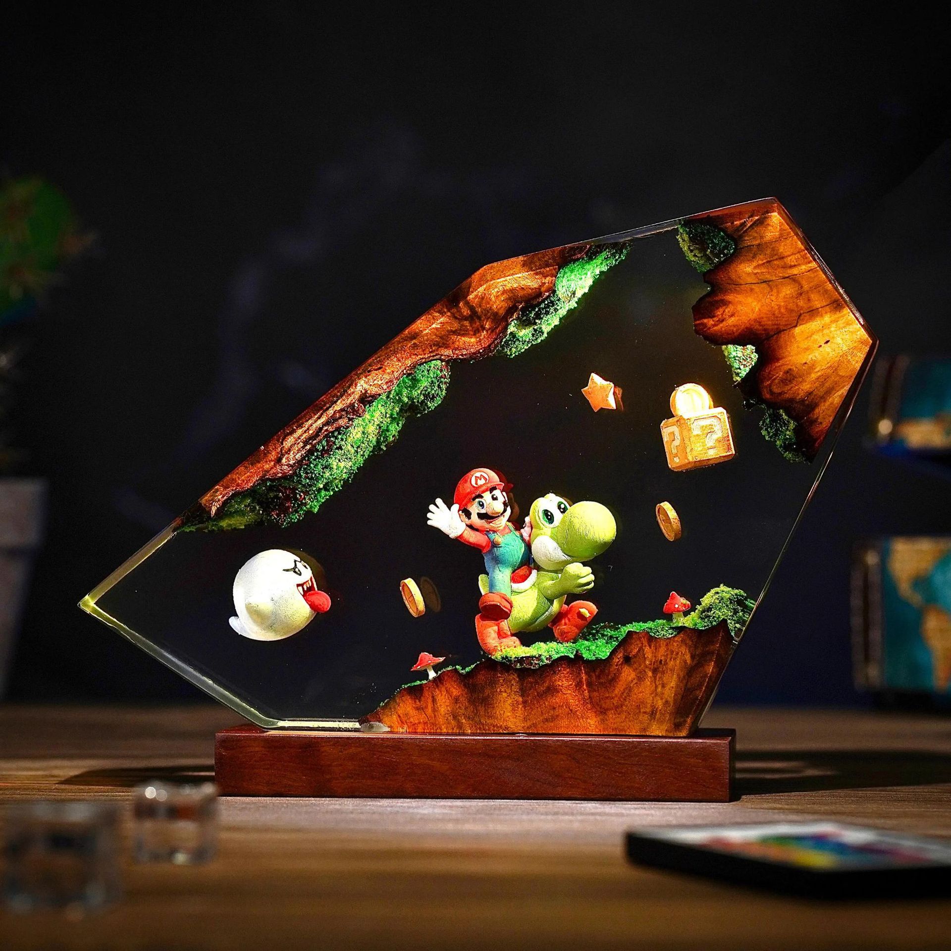 Lampu Resin Meja Figur Kartun  - Anime Manga Merchandise ulasan dan harga