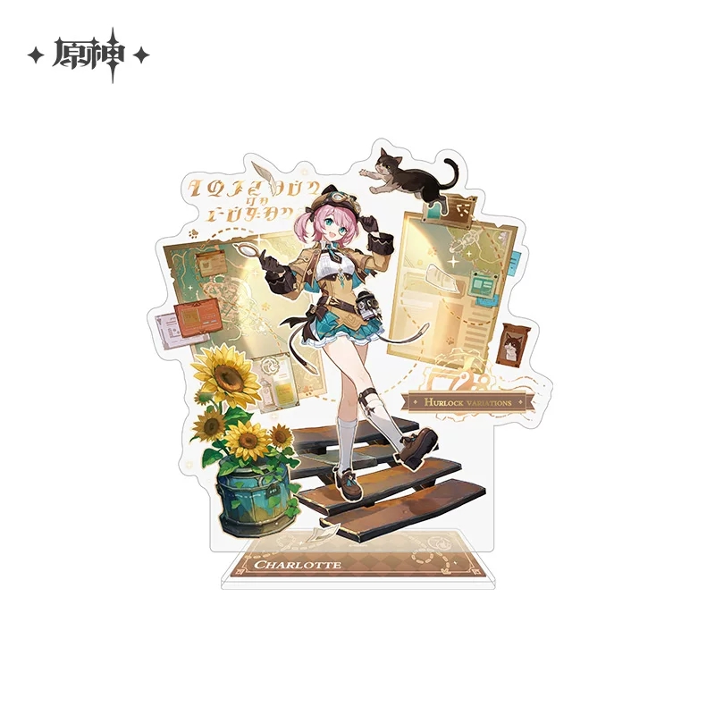 Set Pin dan Figur Stand Resmi  - Charlotte Anime Merchandise ulasan dan harga