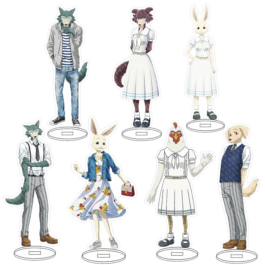 16CM Anime BEASTARS Legoshi Lo - Anime Merchandise Toys ulasan dan harga