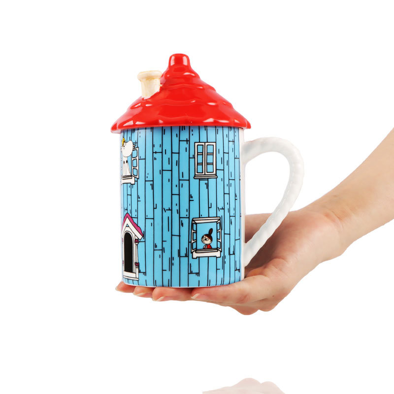 Mug Keramik Rumah Moomin Kreat - Anime Merchandise Mugs ulasan dan harga