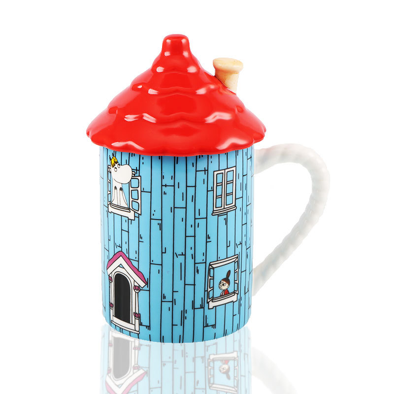 Mug Keramik Rumah Moomin Kreat - Anime Merchandise Mugs ulasan dan harga