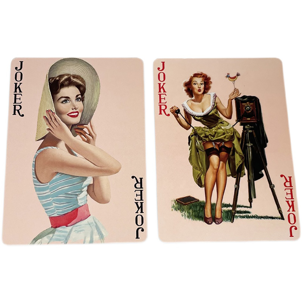 Bikini wanita cantik seksi Ret - Themed Playing Card ulasan dan harga