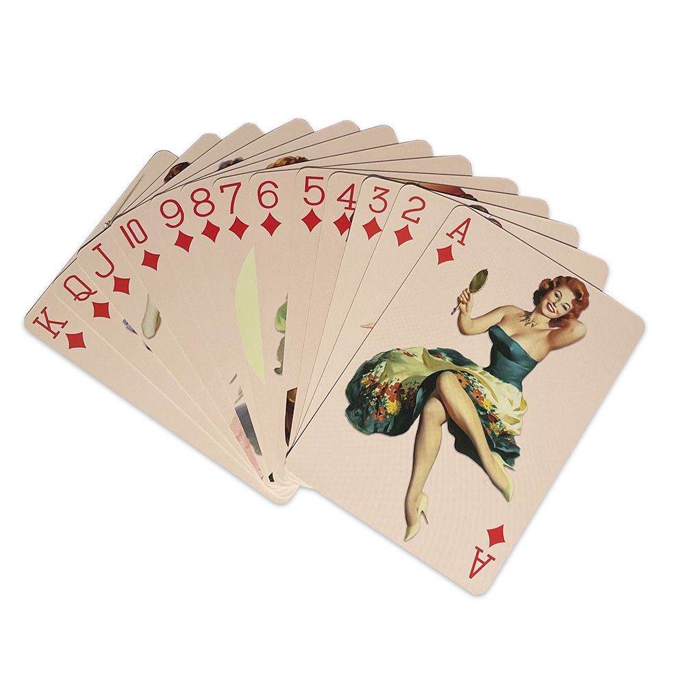 Bikini wanita cantik seksi Ret - Themed Playing Card ulasan dan harga